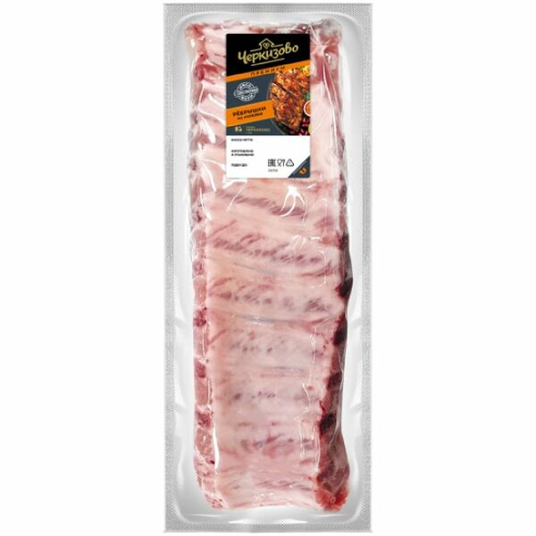 Свинина Черкизово ребрышки из корейки охлажденной в/у вес