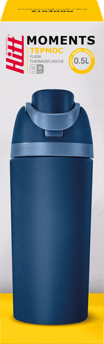 

Термос Hitt Moments, нержавеющая сталь, 500 мл, в ассортименте 1 шт