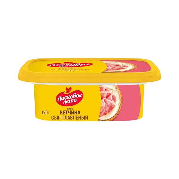 Сыр плавленый Ласковое лето  с ветчиной 40% 