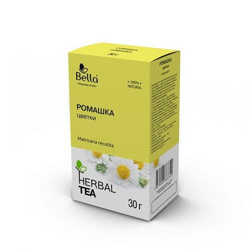Ромашки цветки 30 гр, фито чай, (внутрен.)