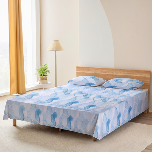 

Простыня Евро HOMECLUB Aero 220х240см, ситец, Арт. HCAE/Sевро/Д1