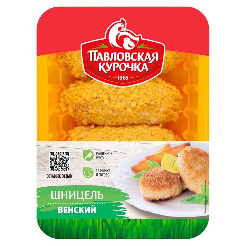 

Шницель куриный Павловская курочка Венский 440 г