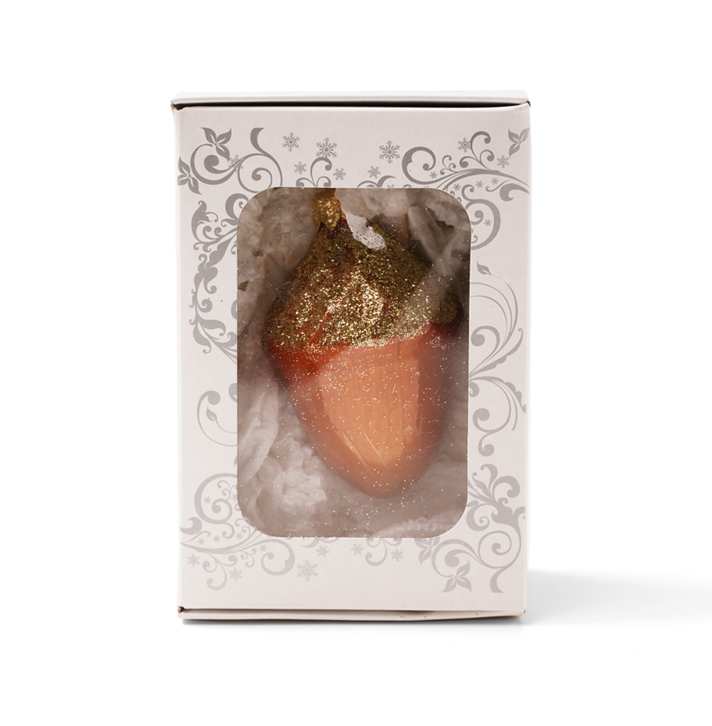 

Игрушка для елки Желудь Ленигрушка, 9 см