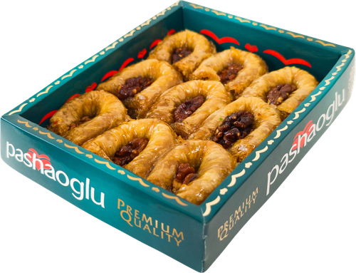 

Пахлава Pashaoglu Бюль-Бюль Ювасы с грецким орехом гнездо 500 г