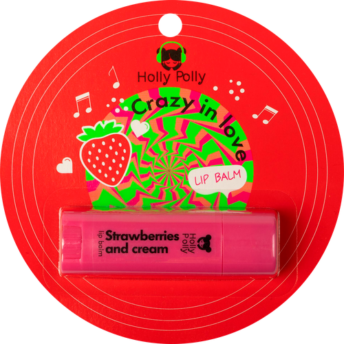

Бальзам для губ Holly Polly Face Crazy in love Strawberries and cream 4.8 г