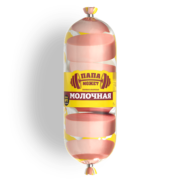 Колбаса Папа может Молочная вареная, вес