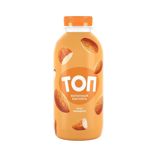 Коктейль молочный Топ 2,0% со вкусом миндаля пэт