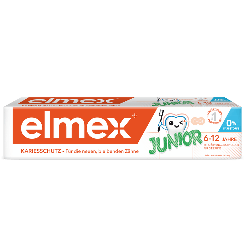 

Зубная паста детская Elmex Junior 6-12 лет 75 мл