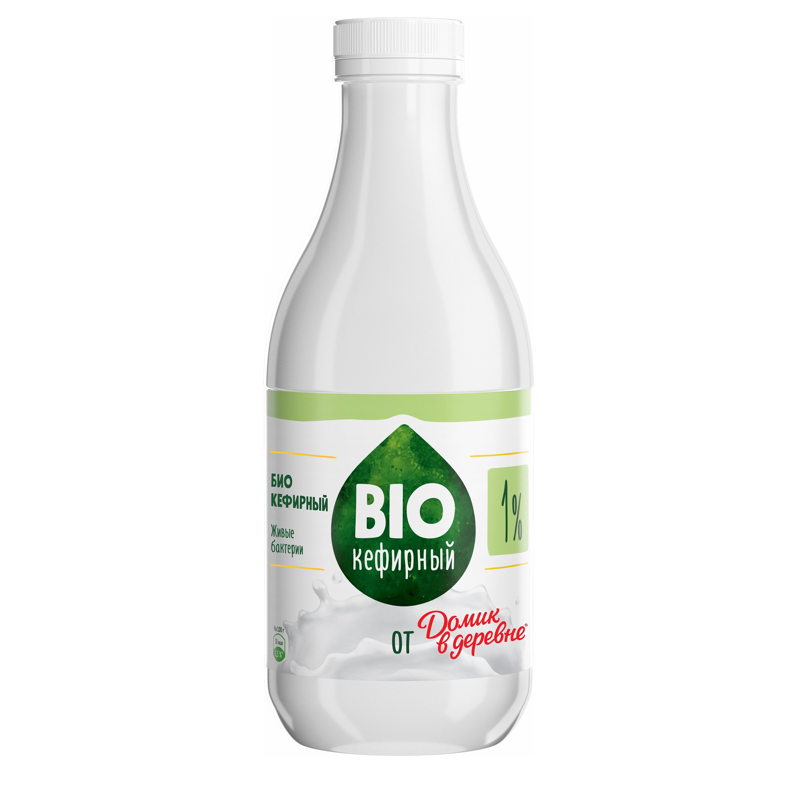 

Кефир Домик в деревне Bio-кефирный 1% 900 г