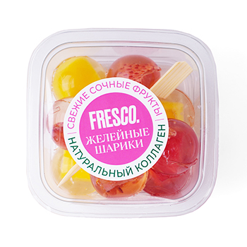 

Желейные шарики Fresco Арбуз клубника манго 108 г