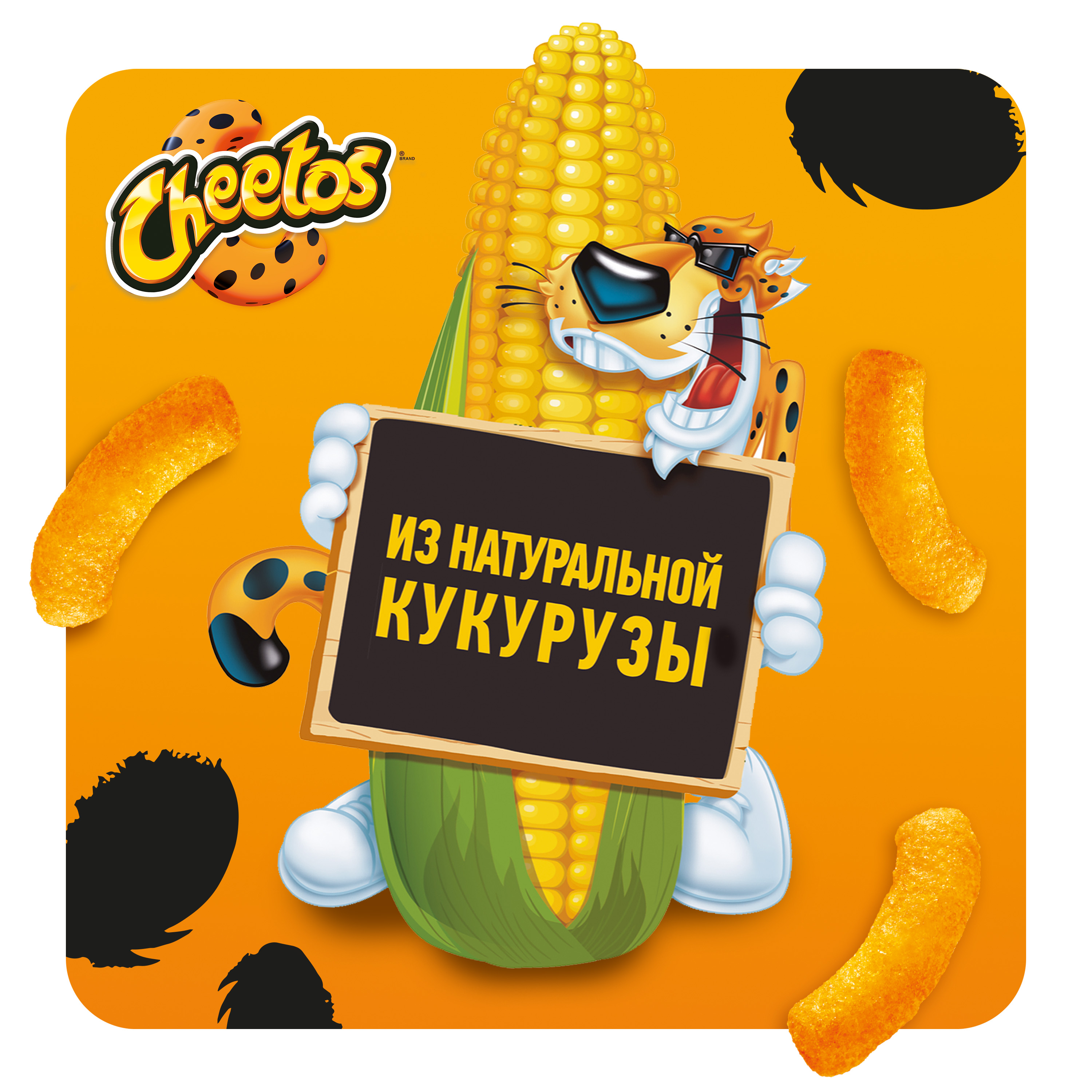 

Кукурузные снеки Cheetos Сыр 85 г дизайн упаковки в ассортименте