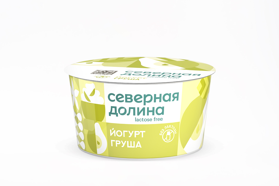 

Йогурт Северная Долина безлактозный груша 2.8% 130 г