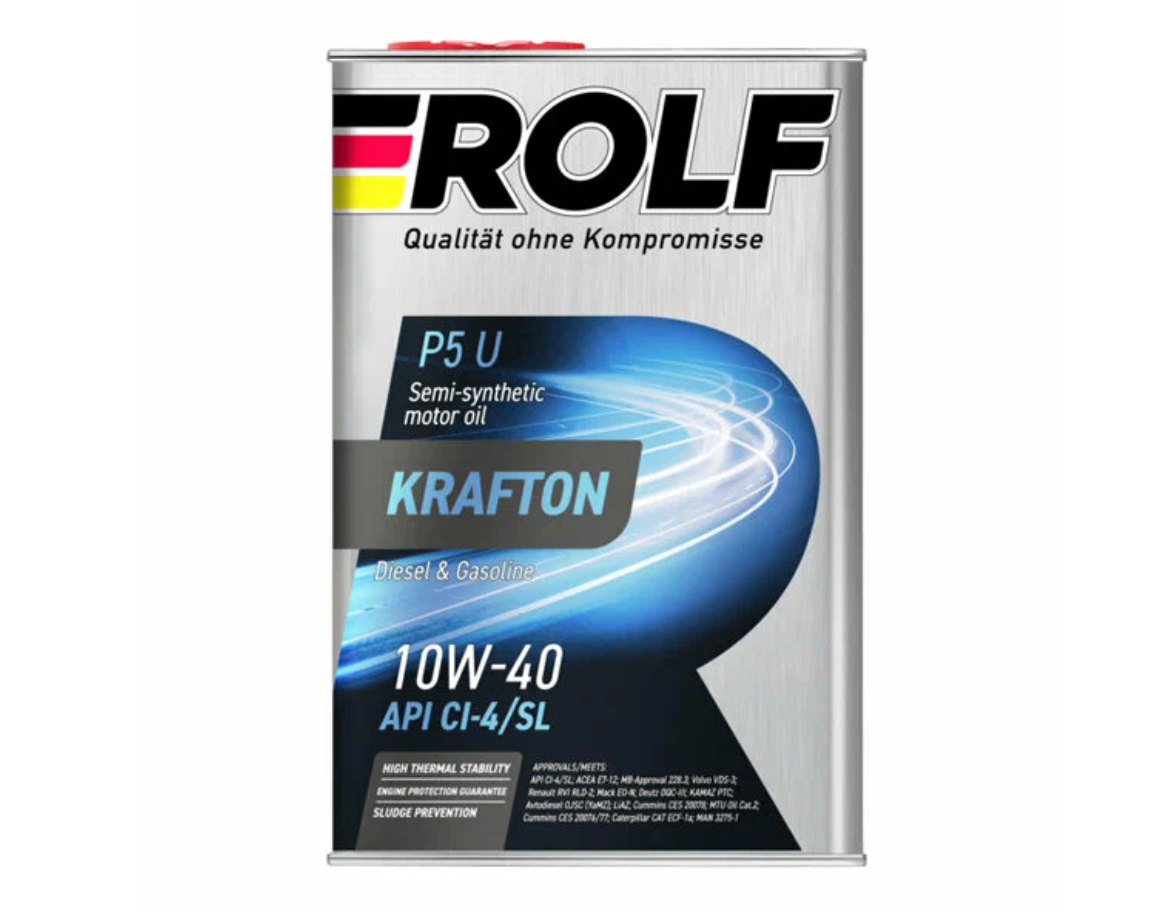 

Моторное масло Rolf Krafton P5 U 10W-40, 4 л