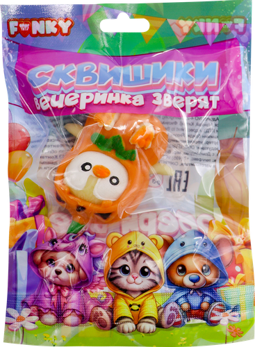 

Игрушка Funky Toys Вечеринка зверят, в ассортименте