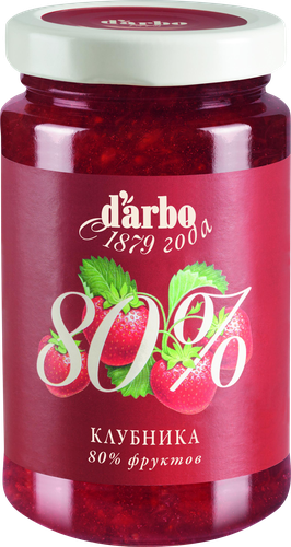 

Конфитюр D'arbo Клубника 250 г