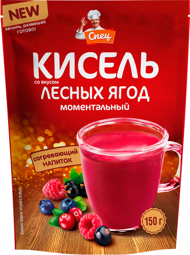 

Кисель Спец со вкусом лесных ягод 150 г