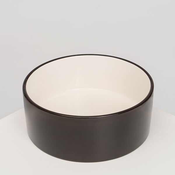 Миска круглая Rurri 1.4 л черная