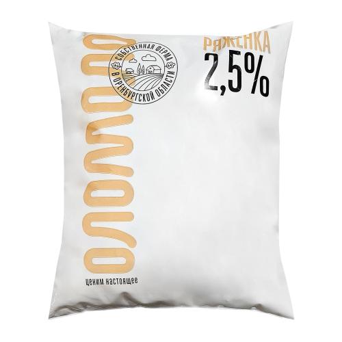 

Ряженка Оломоло 2.5 % 500 мл