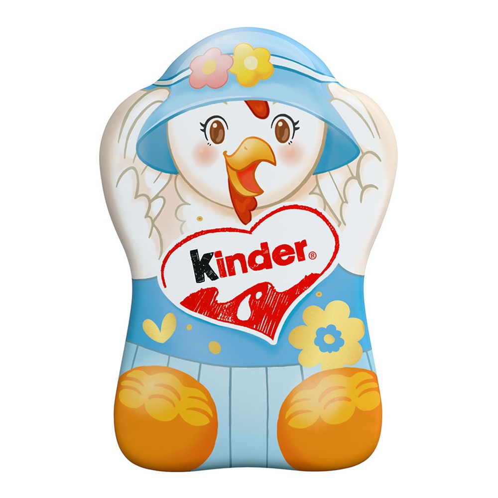 

Шоколад Kinder молочный фигурный с внутренним молочным слоем, 1 шт., дизайн в ассортименте 35 г