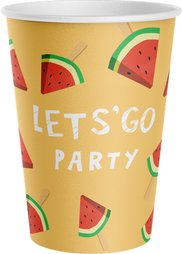 

Стаканчики бумажные 250 мл, 6 шт., дизайн в ассортименте