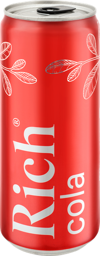

Напиток Rich Cola газированный с пониженной калорийностью 330 мл