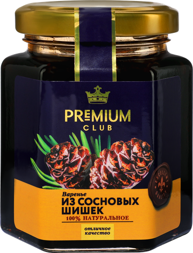 

Варенье Premium Club из сосновых шишек 240 г