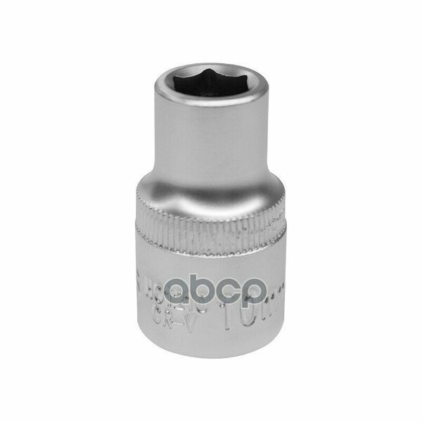 Головка торцевая AVS TOOLS H01210, 6-гранная, хромованадиевая, 10мм, 1 шт.