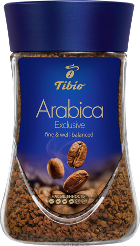 

Кофе растворимый Tibio Арабика Exclusive натуральный сублимированный 47.5 г