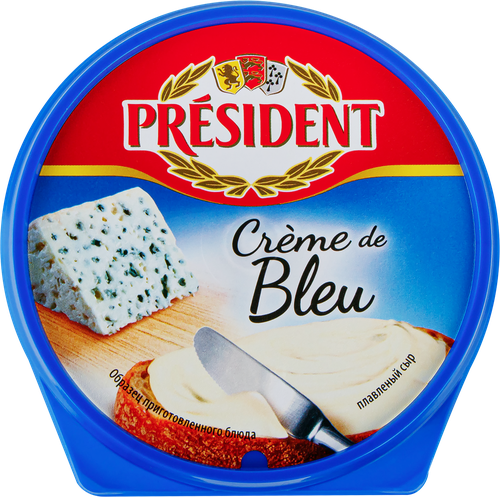 

Сыр плавленый President Creme de Bleu 50% 125 г