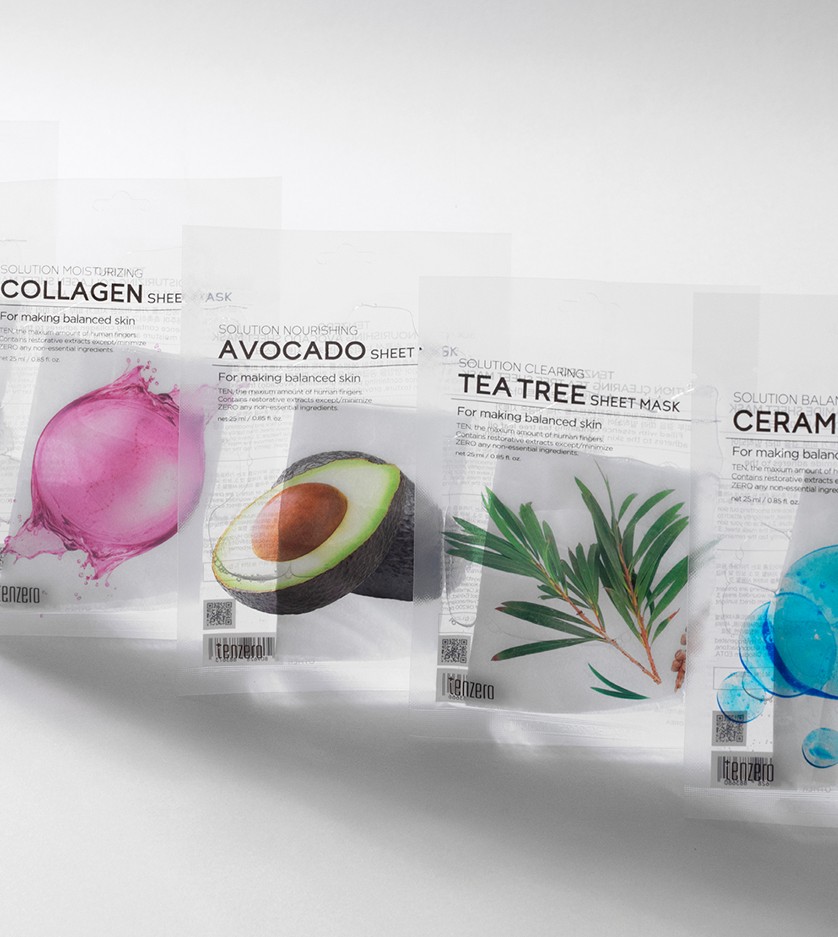 

Тканевая маска для лица с экстрактом чайного дерева Tenzero Solution Clearing Tea Tree 25 мл