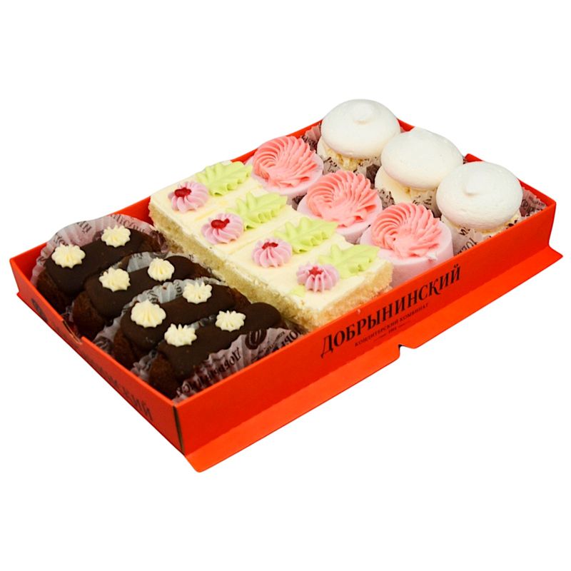 

Пирожное Добрынинский Мини Ассорти 354 г