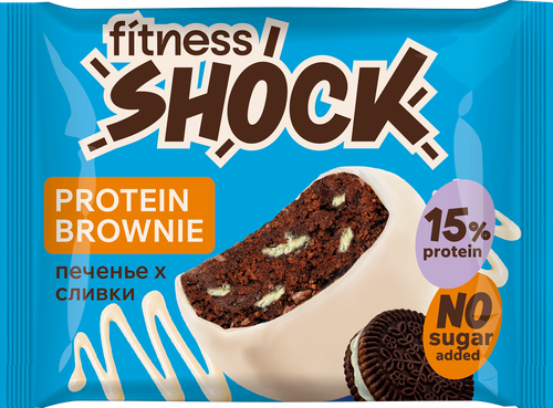 

Протеиновое печенье FitnesShock Брауни с ароматом печенья 50 г