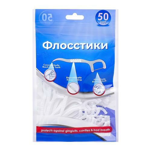 Флосстики пластиковые 50 шт.