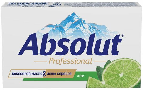 Крем-мыло Absolut Professional твердое антибактериальное лайм