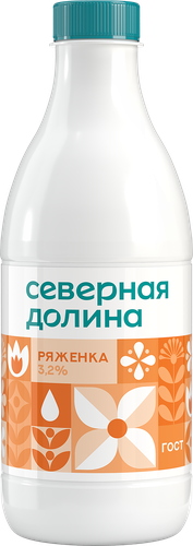 

Ряженка Северная Долина 3.2% 920 мл