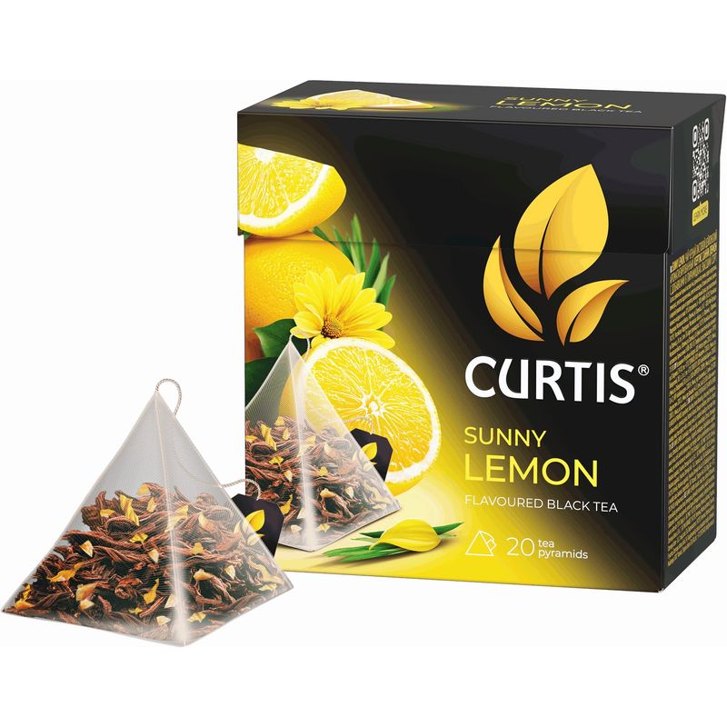 

Чай черный Curtis Sunny Lemon 20 шт х 1.7 г