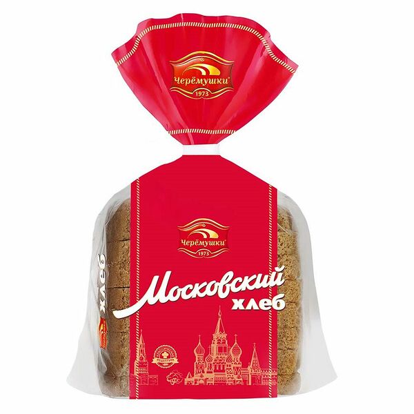 Хлеб Черемушки Московский половинка в нарезке 340 г