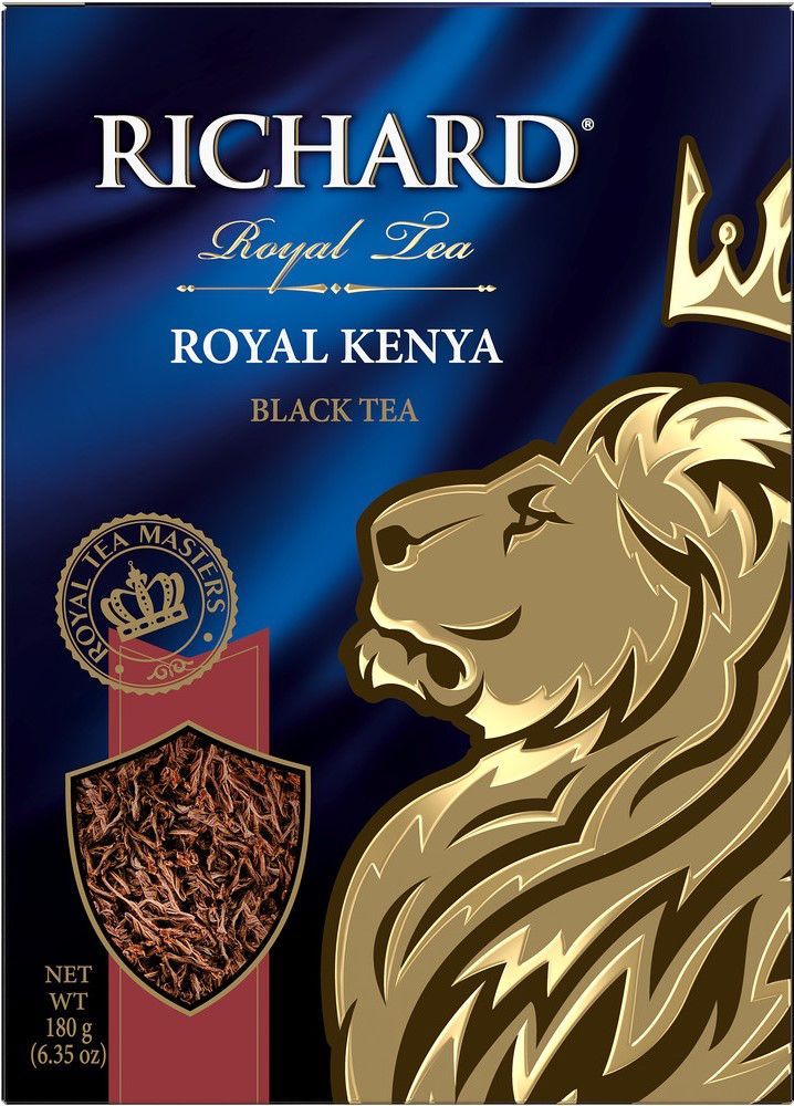 

Чай Richard Royal Kenya черный крупнолистовой, 180 г