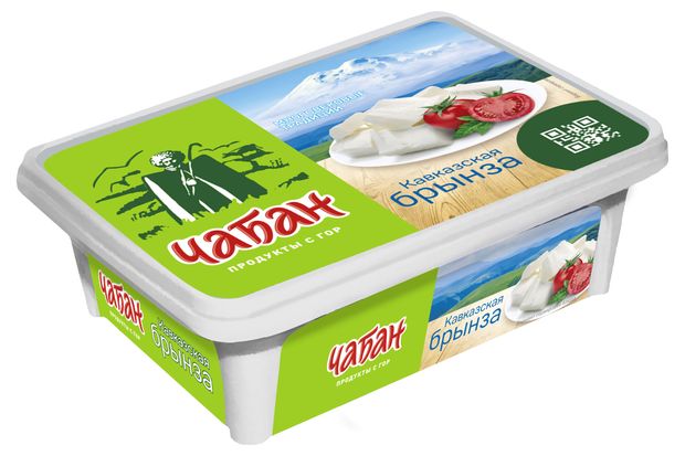 

Сыр рассольный Чабан Кавказская Брынза 40% 275 г