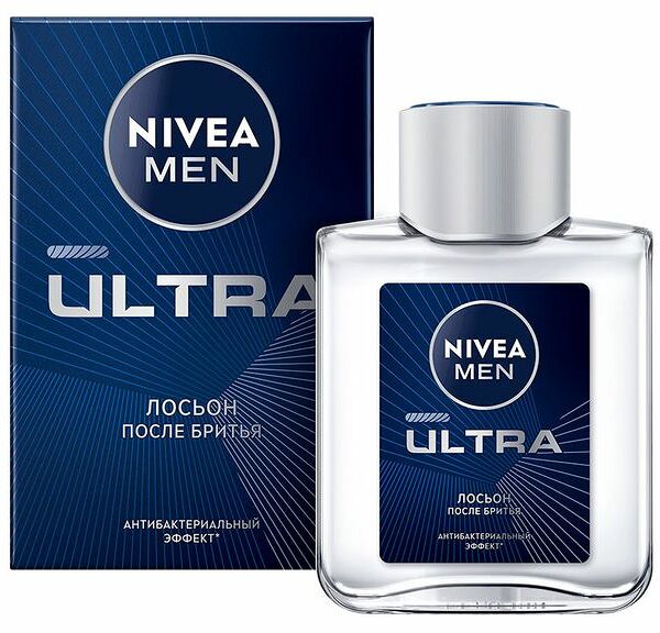 Лосьон после бритья Nivea Men Ultra Антибактериальный эффект 100 мл