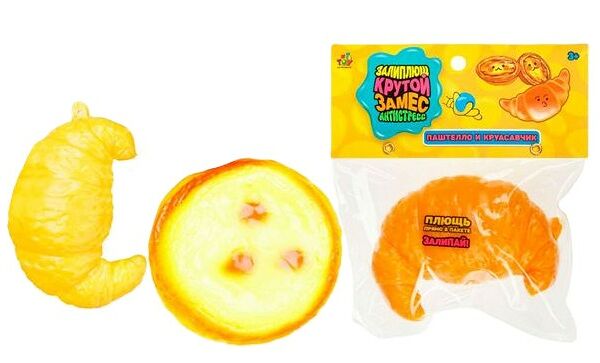 Игрушка-антистресс 1Toy Крутой замес Залиплющ 1 шт в ассортименте