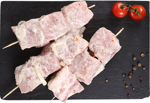 

Шашлык ЛЕНТА FRESH из свиной корейки в сливочном маринаде