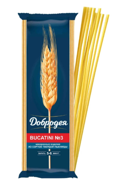 

Макароны Добродея Bucatini 3 букатини 300 г