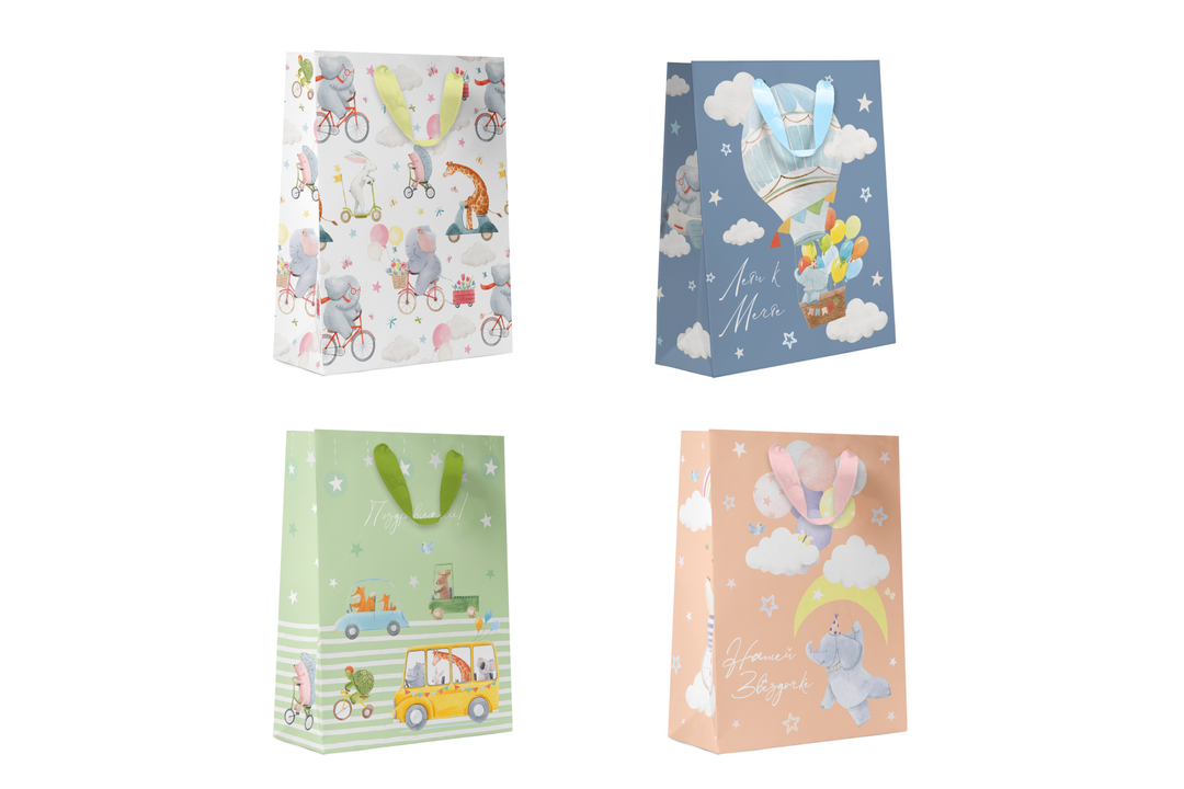 

Пакет подарочный Paketiko Kids Dreams 18х22х10 см