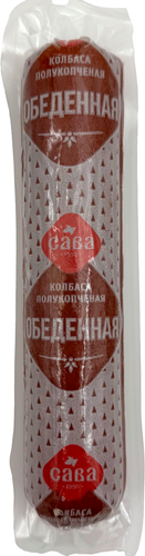 

Колбаса полукопченая Сава Обеденная 400 г