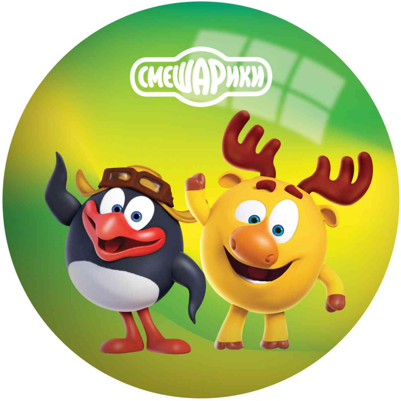 

Игрушка Kiddie Play Мяч 23 см 1 шт. дизайн в ассортименте