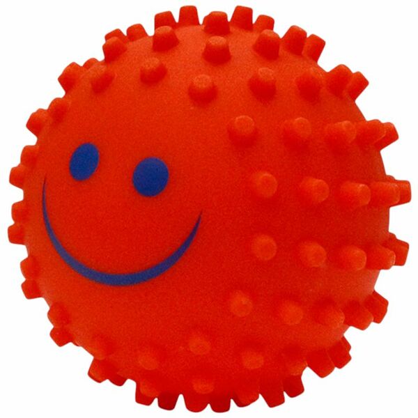 Игрушка для собак Triol Мяч с пищалкой 1 шт., цвет в ассортименте