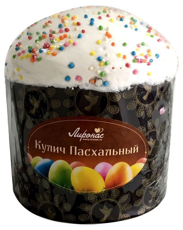 

Кулич Лиронас Пасхальный 340 г