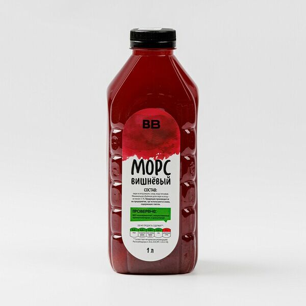 Морс вишневый, 1л