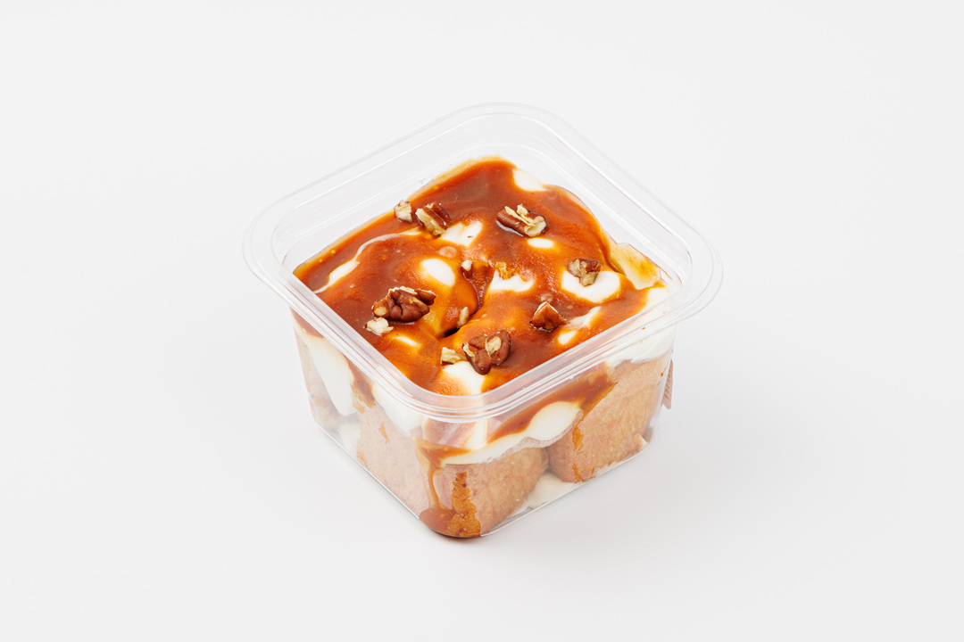 

Булочка Бриошь с кремом, карамелью и орехом Пекан ВкусВилл кафе 140 г
